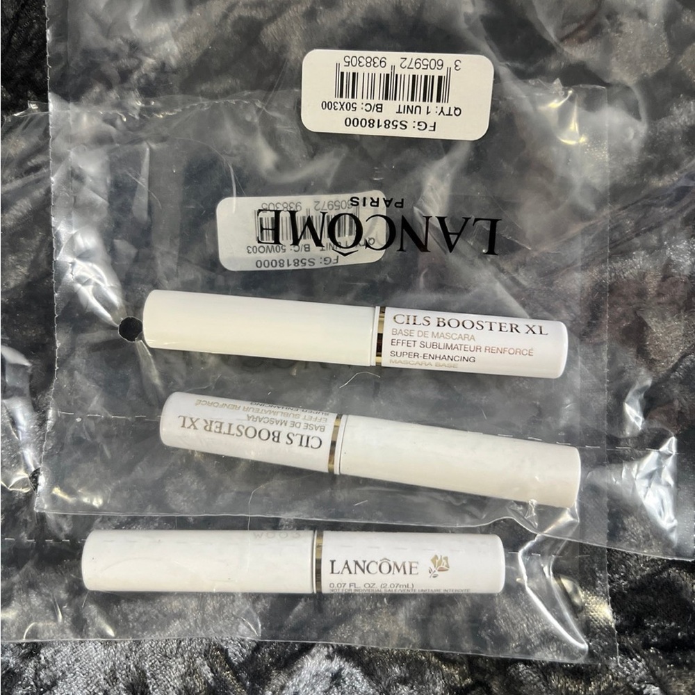 New Lancôme CILS Booster XL mascara base, 0.07 fl oz, qty 3